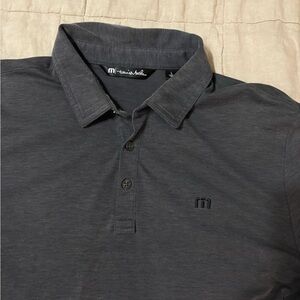 Travis Mathew Men's Charcoal Polo Shirt